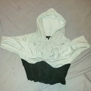 Grey corset shirt